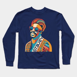 Stevie Wonder WPAP Limit Color Long Sleeve T-Shirt